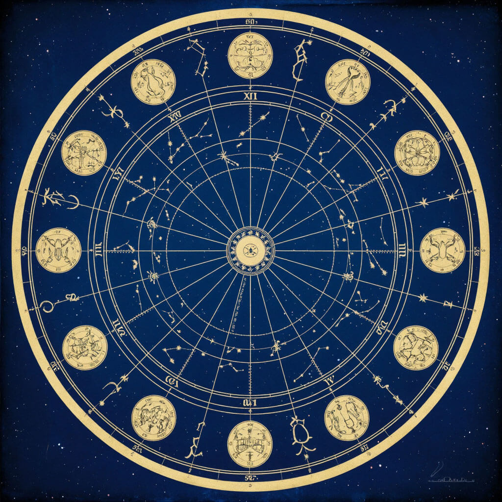 Carte du ciel personnelle unique